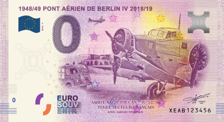 XEAB-2018-4 1948/49 PONT AÉRIEN DE BERLIN IV 2018/19 