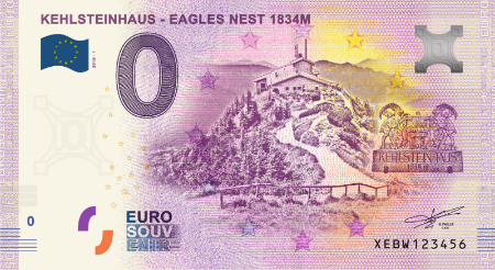 XEBW-2019-1 KEHLSTEINHAUS - EAGLES NEST 1834M 