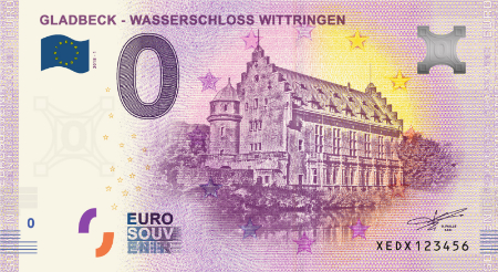 XEDX-2018-1 GLADBECK - WASSERSCHLOSS WITTRINGEN 