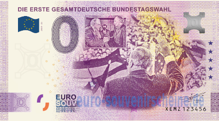 XEMZ-2021-25 DIE ERSTE GESAMTDEUTSCHE BUNDESTAGSWAHL 