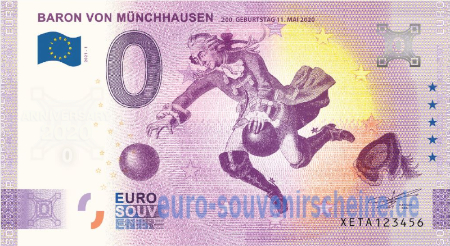 XETA-2021-1 BARON VON MÜNCHHAUSEN 300. GEBURTSTAG 11.MAI 2020