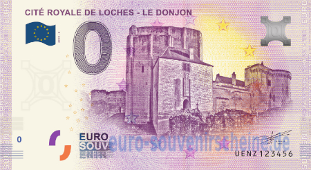 UENZ-2019-2 CITÉ ROYALE DE LOCHES - LE DONJON 