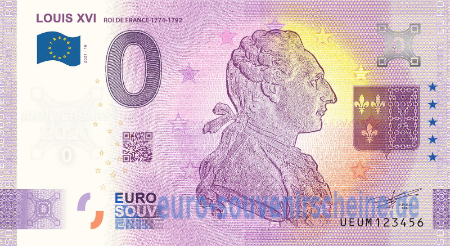 UEUM-2021-10 LOUIS XVI ROI DE FRANCE 1774-1792