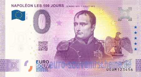 UEUM-2022-18 NAPOLÉON LES 100 JOURS 20 MARS 1815-7 JUILLET 1815